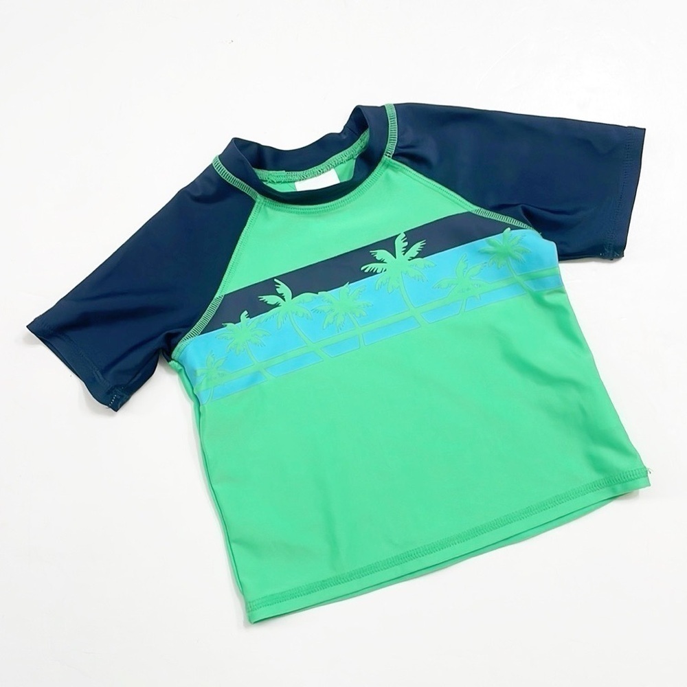 Jumping Beans baby boys short sleeve rashguard